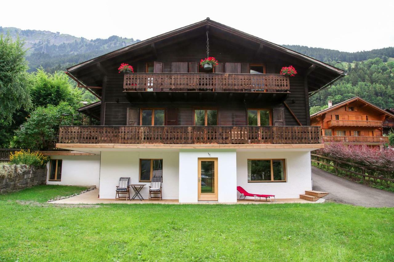 Chalet Le Knou Champéry Екстериор снимка